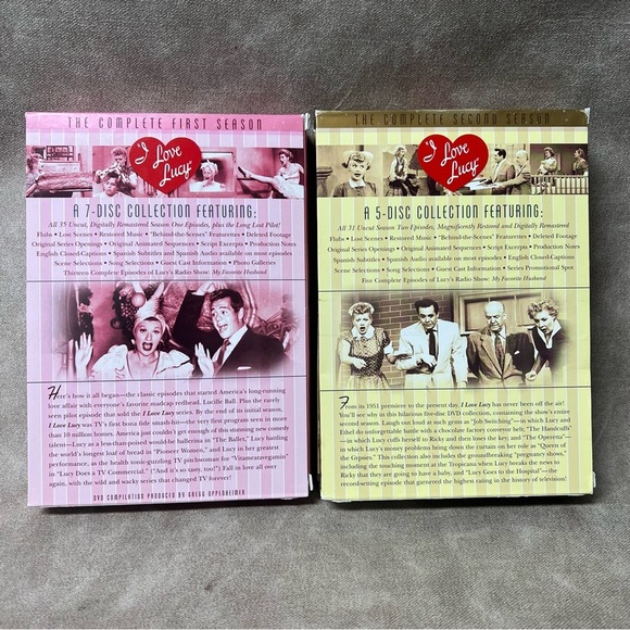 I Love Lucy seasons 1 & 2  DVD sets - Picture 2 of 2